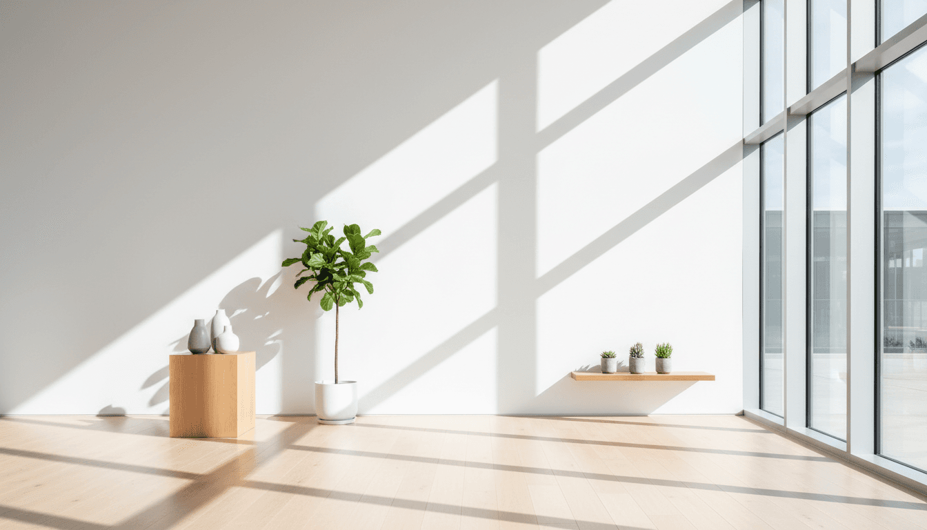 Modern retail shopfitting with custom shelving and display units
