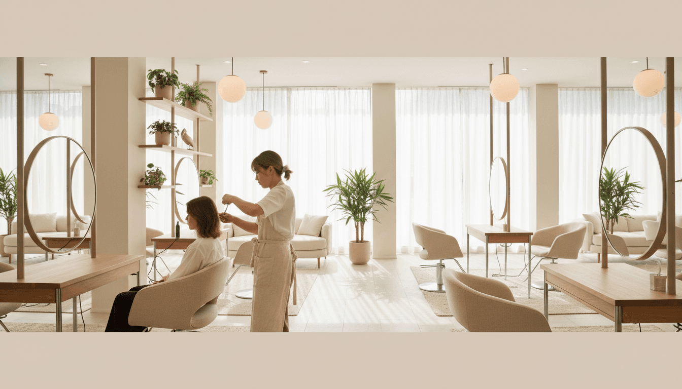 Salon refurbishment project demonstrating commercial carpentry and retail fitting expertise